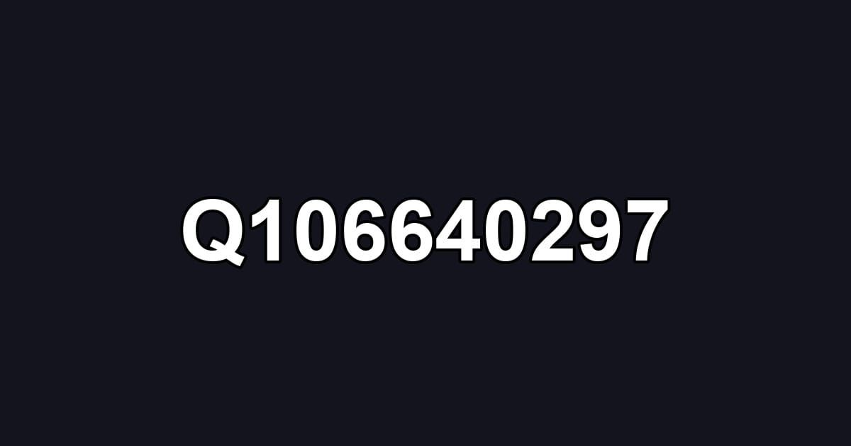 Q106640297