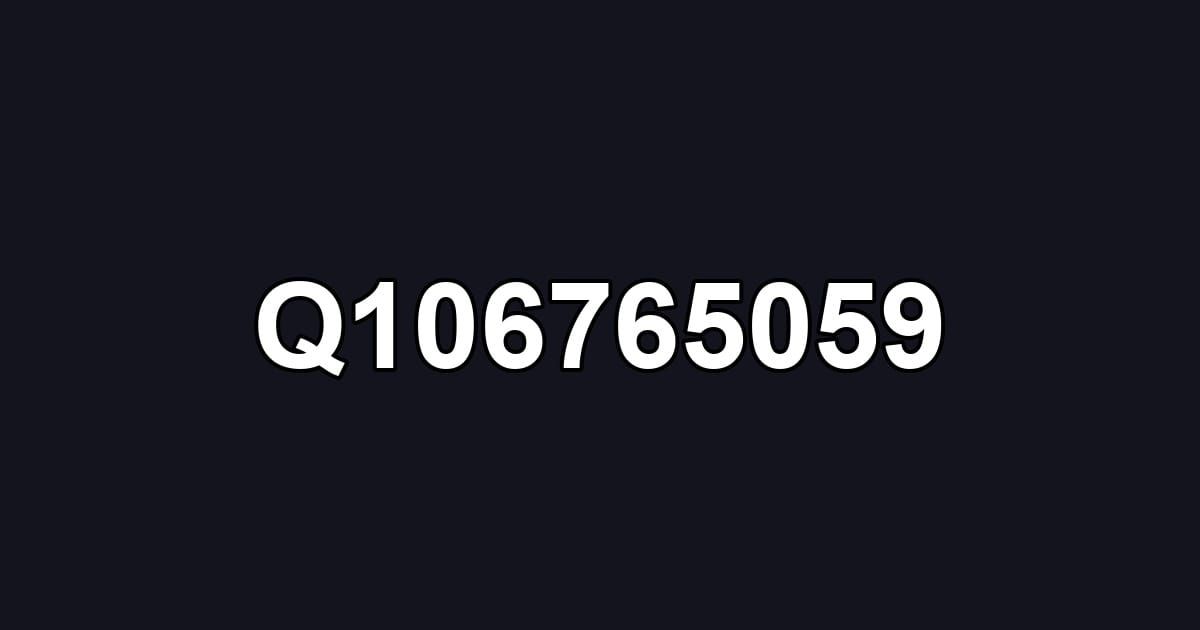 Q106765059