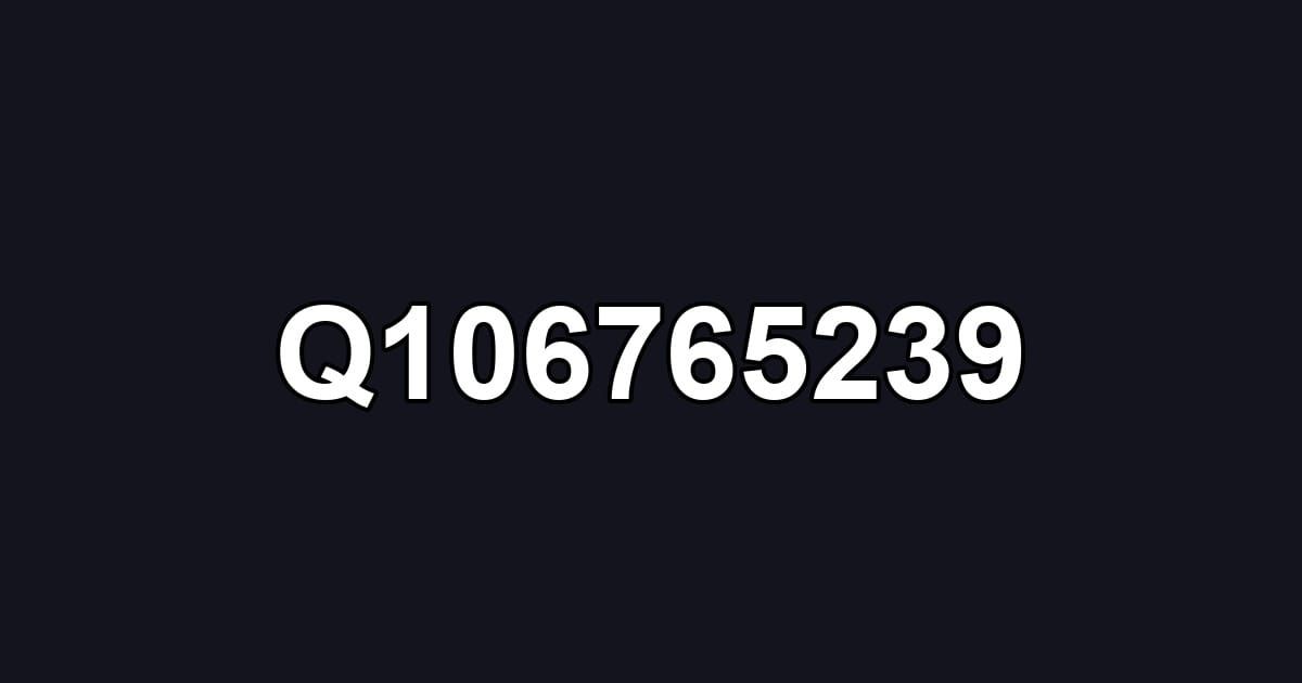 Q106765239