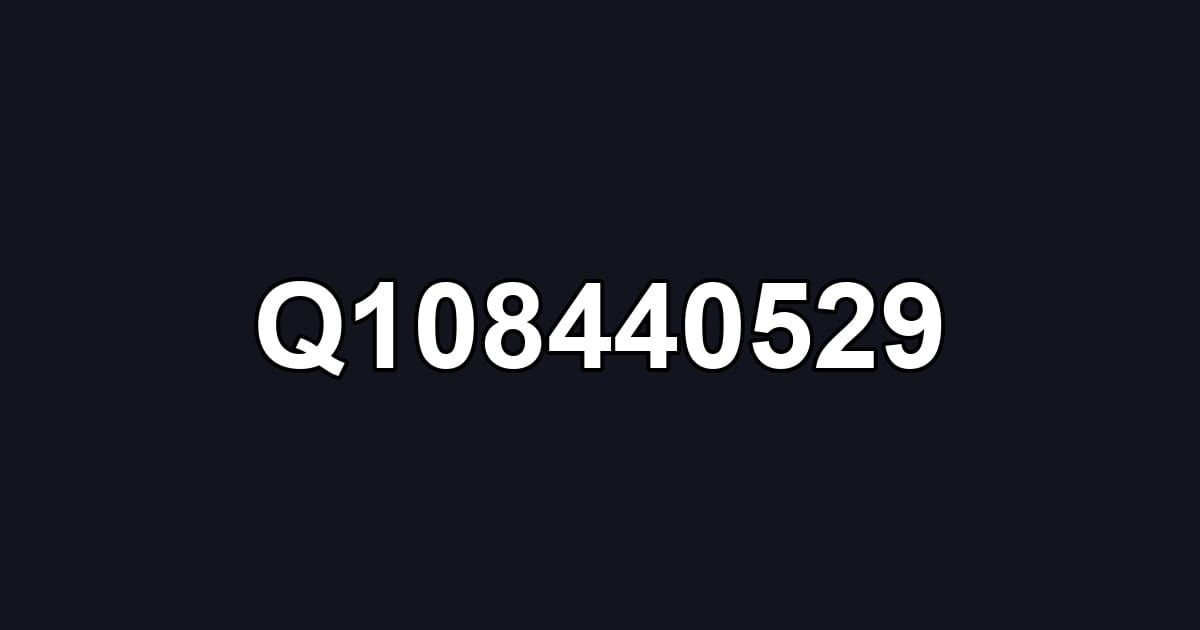 Q108440529