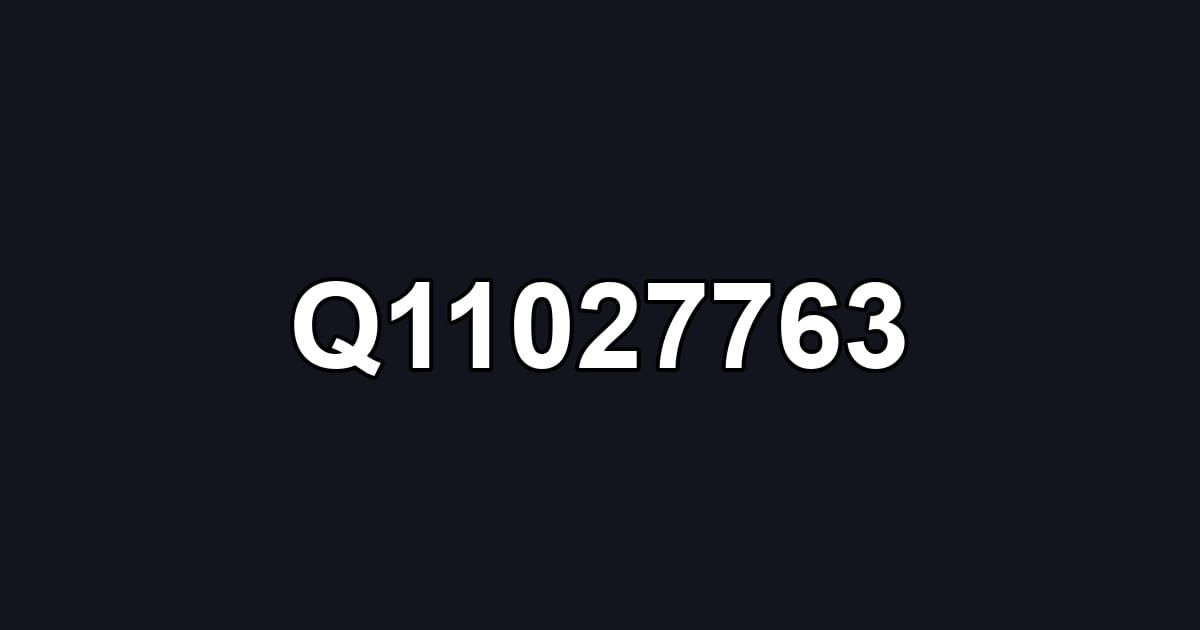 Q11027763