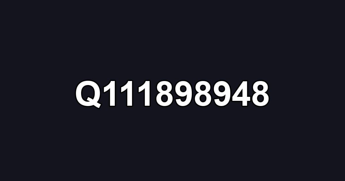 Q111898948