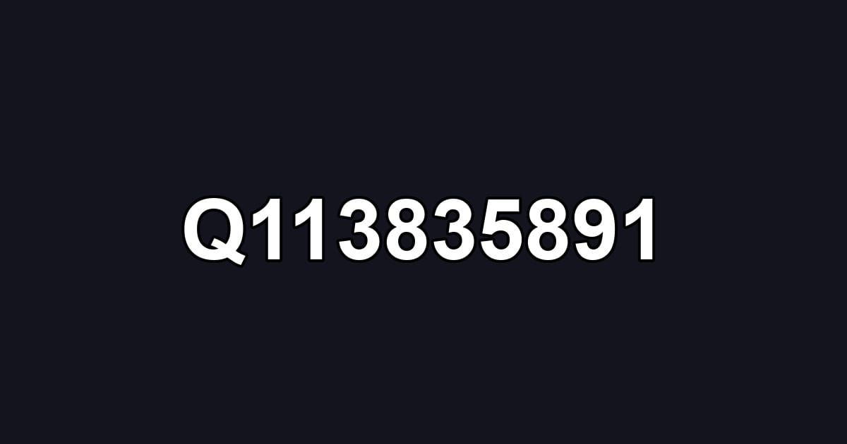 Q113835891