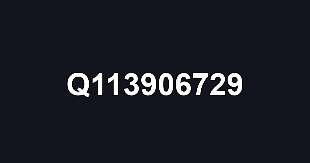 Q113906729