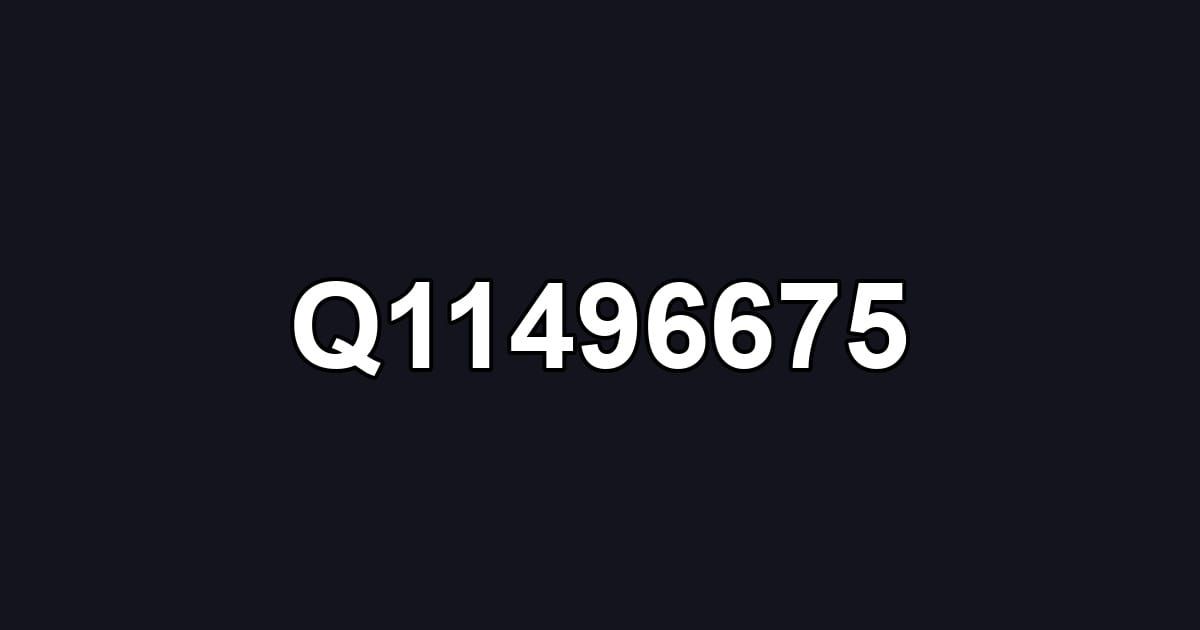 Q11496675