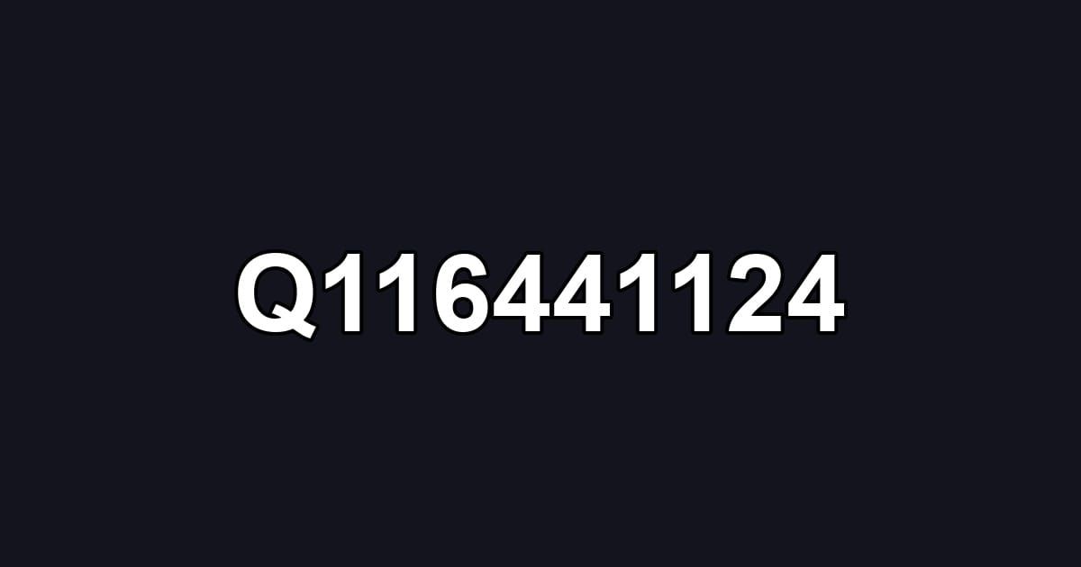 Q116441124
