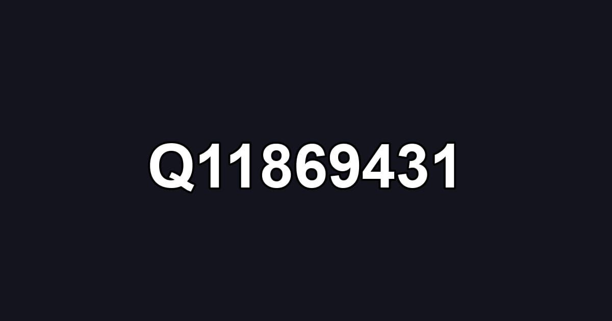 Q11869431