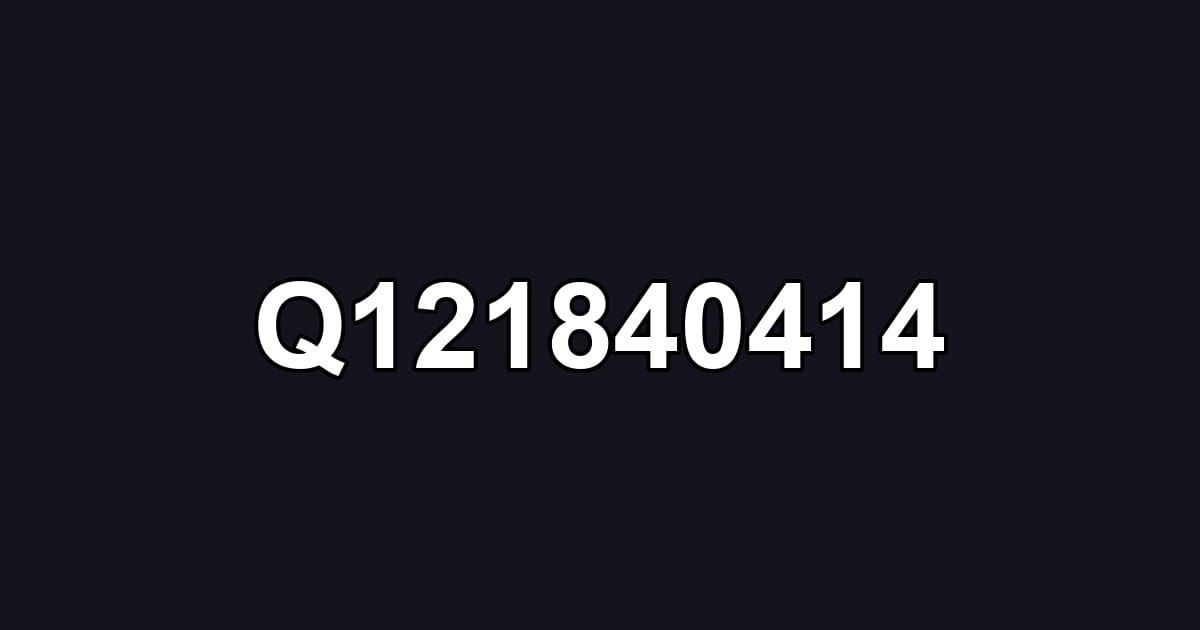 Q121840414