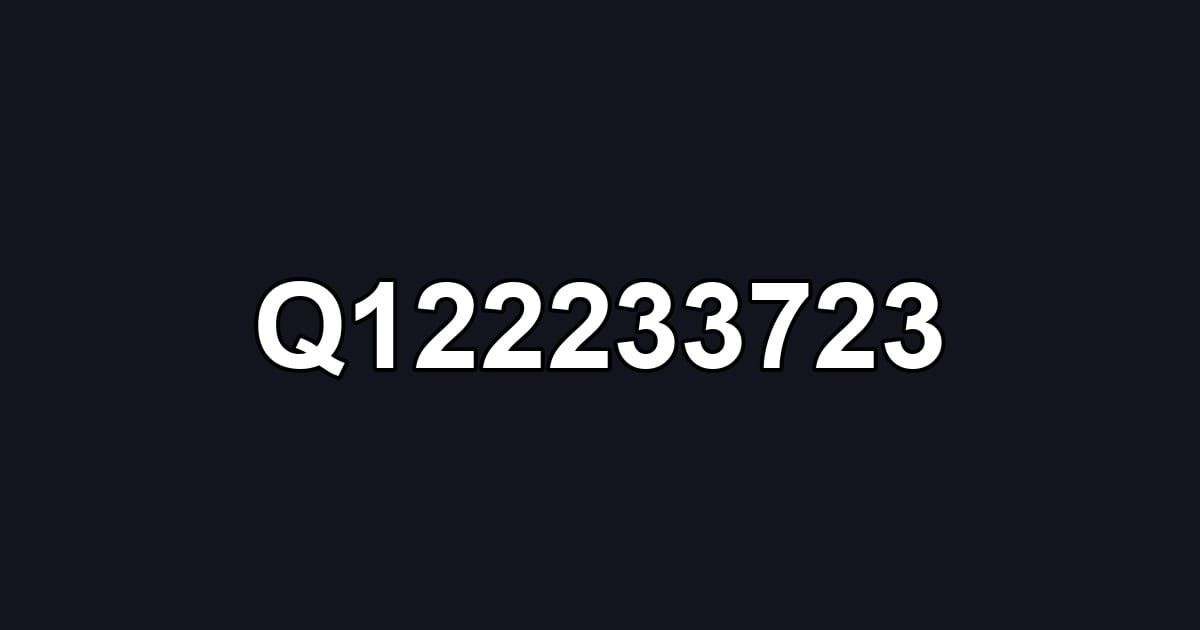 Q122233723