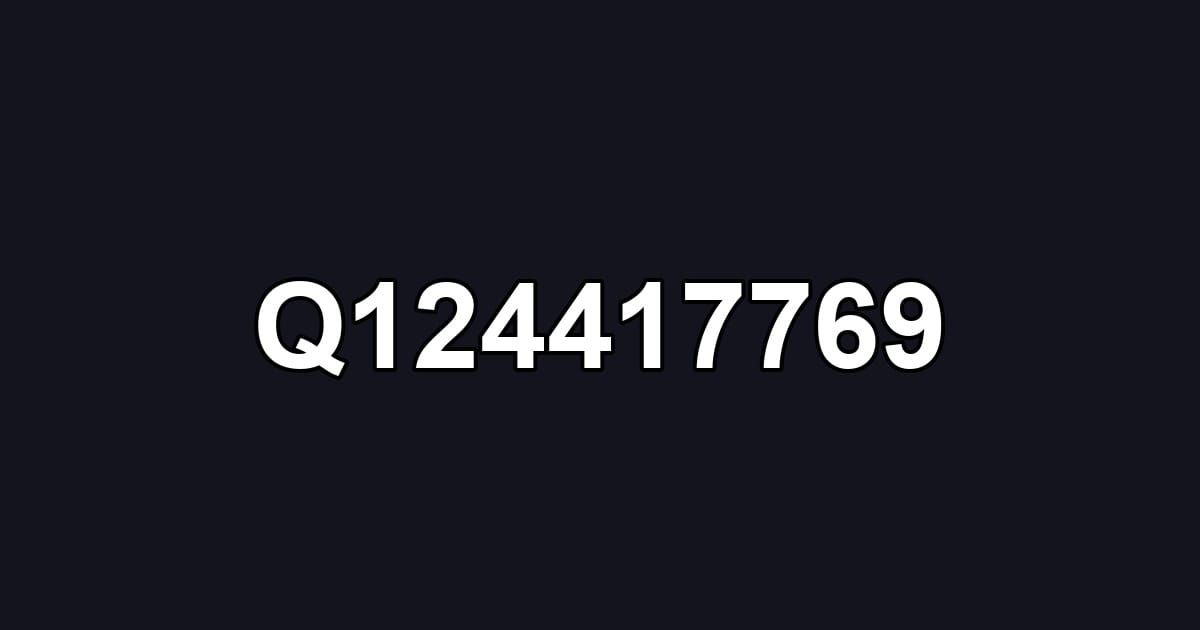 Q124417769