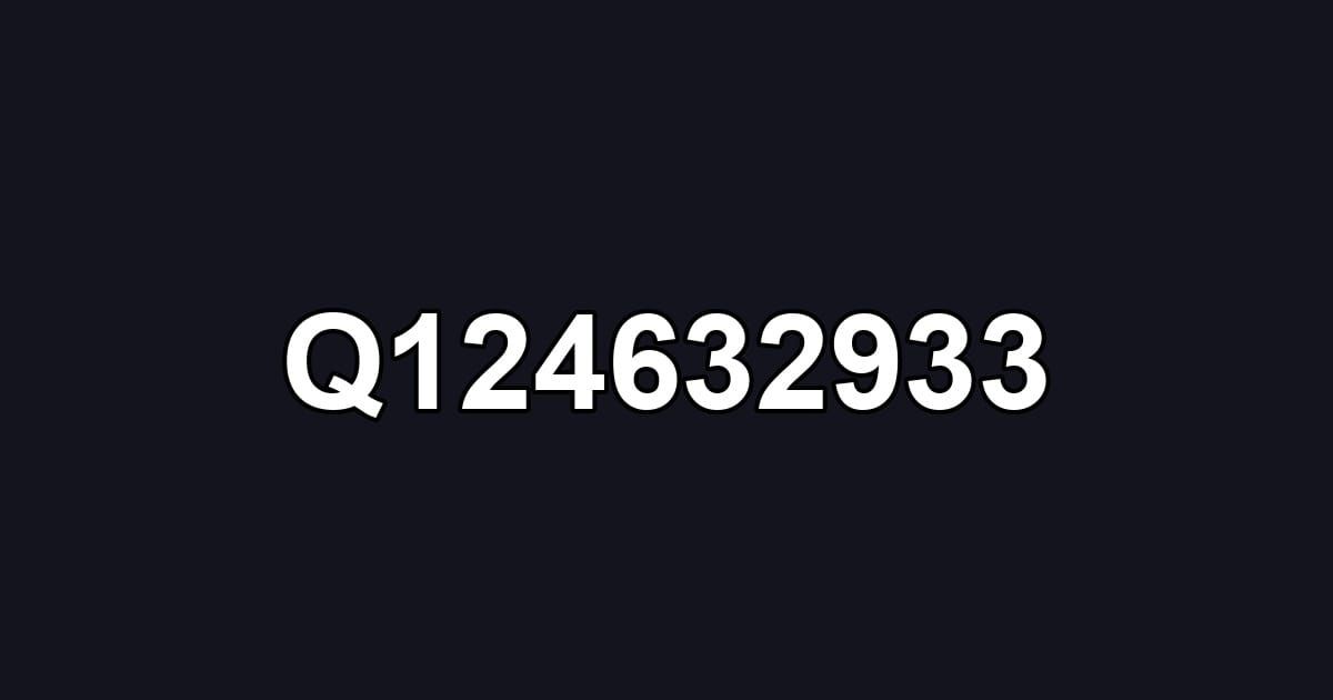 Q124632933