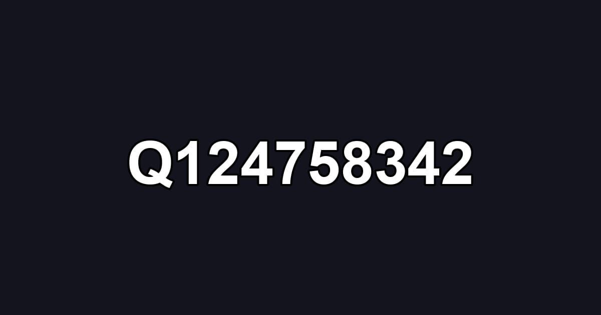Q124758342