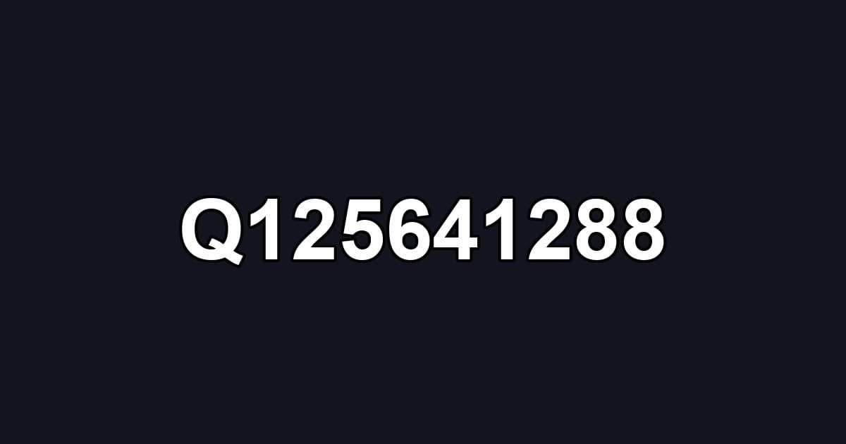 Q125641288