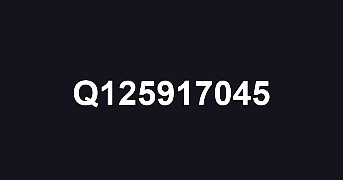Q125917045