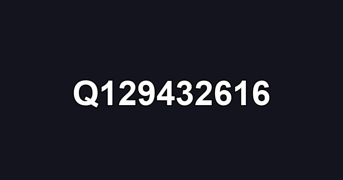 Q129432616