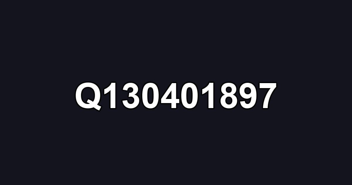 Q130401897