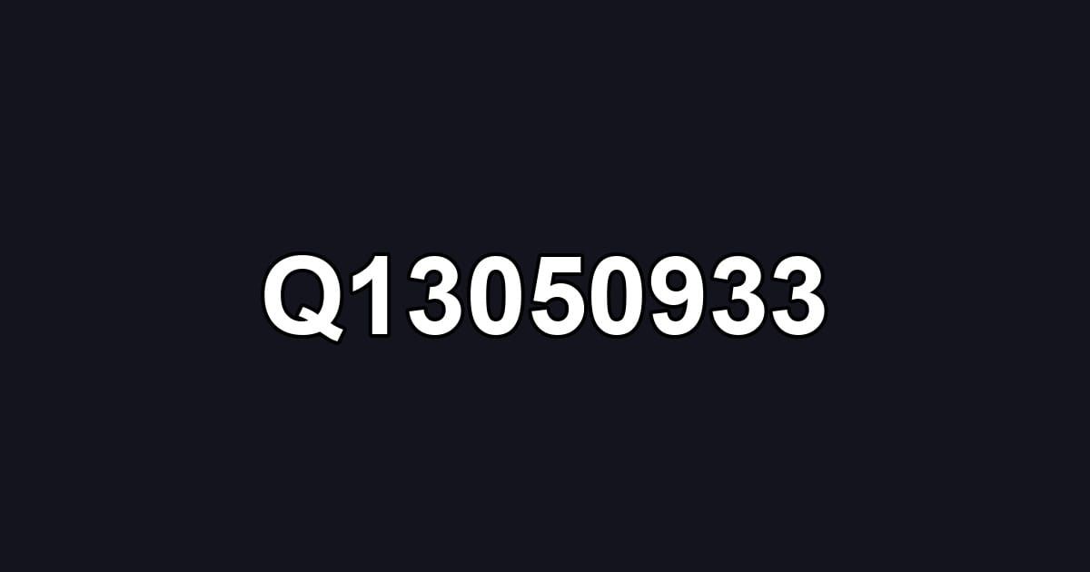 Q13050933