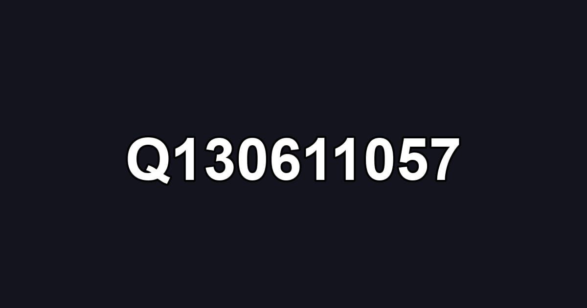 Q130611057