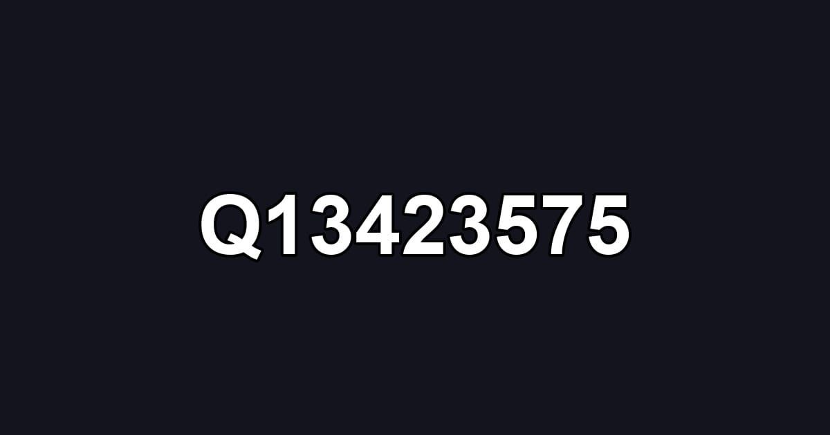 Q13423575