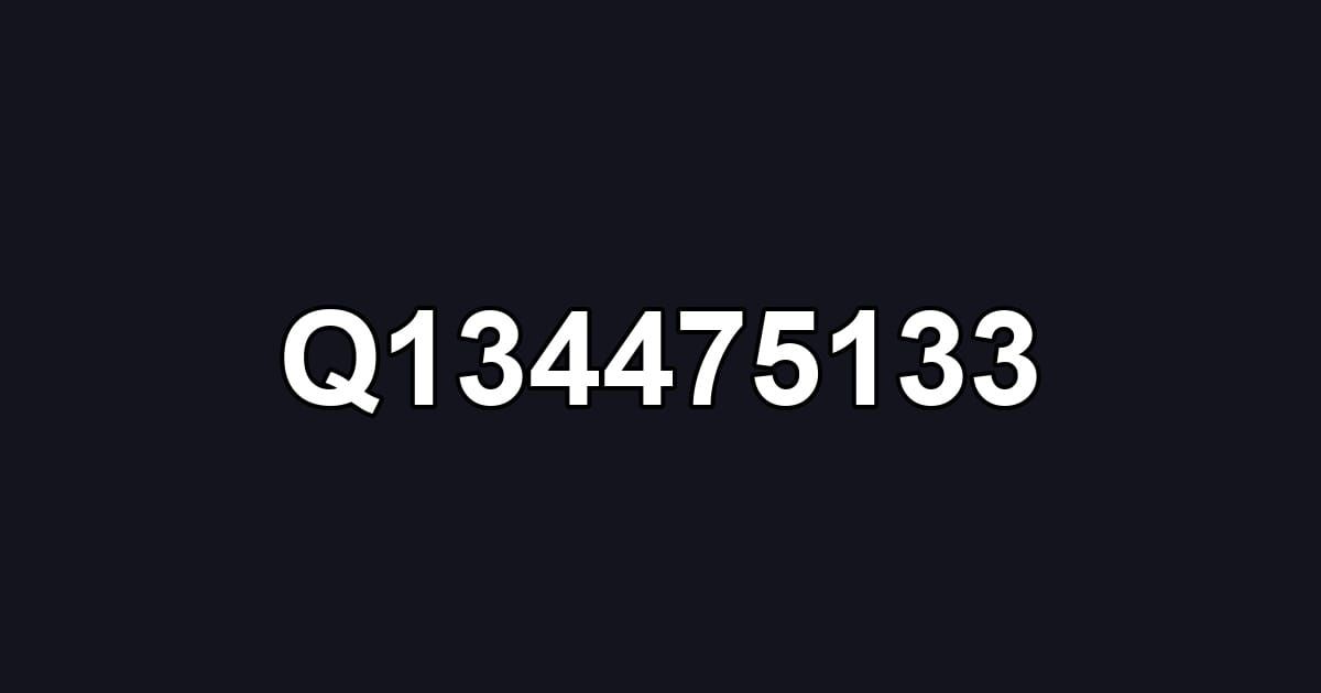 Q134475133