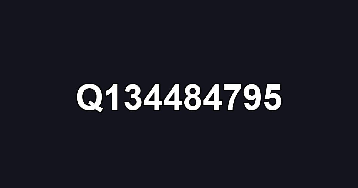 Q134484795