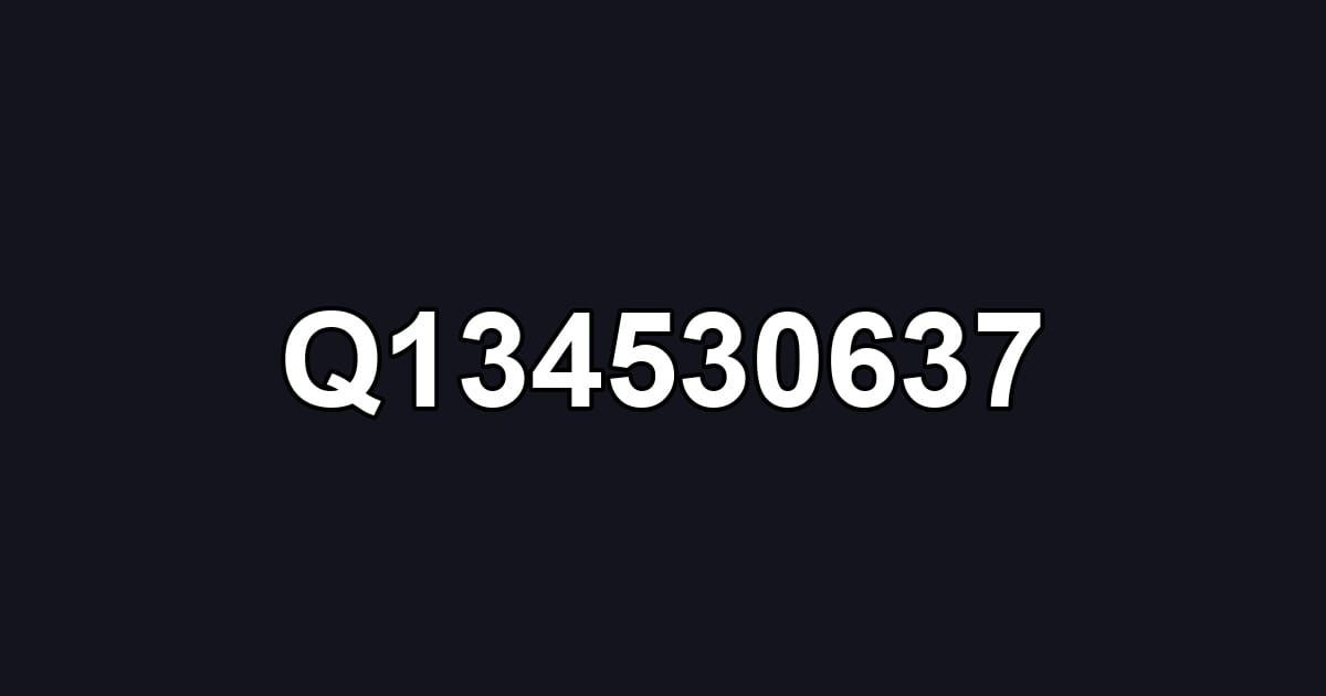 Q134530637