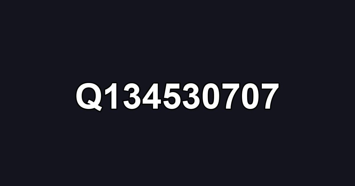 Q134530707