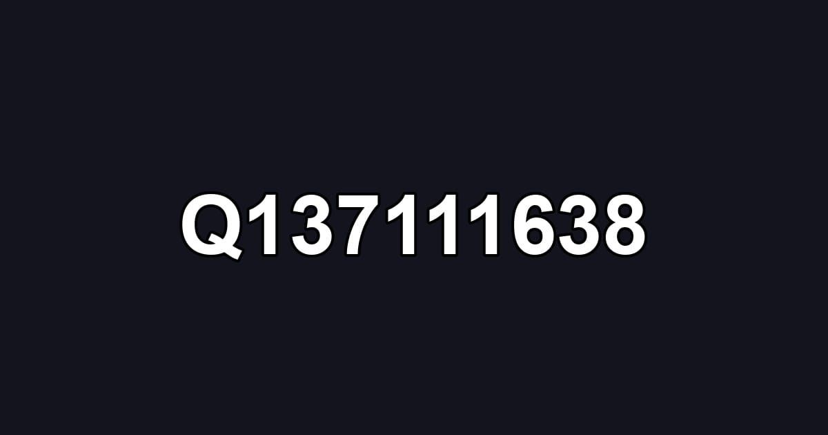 Q137111638