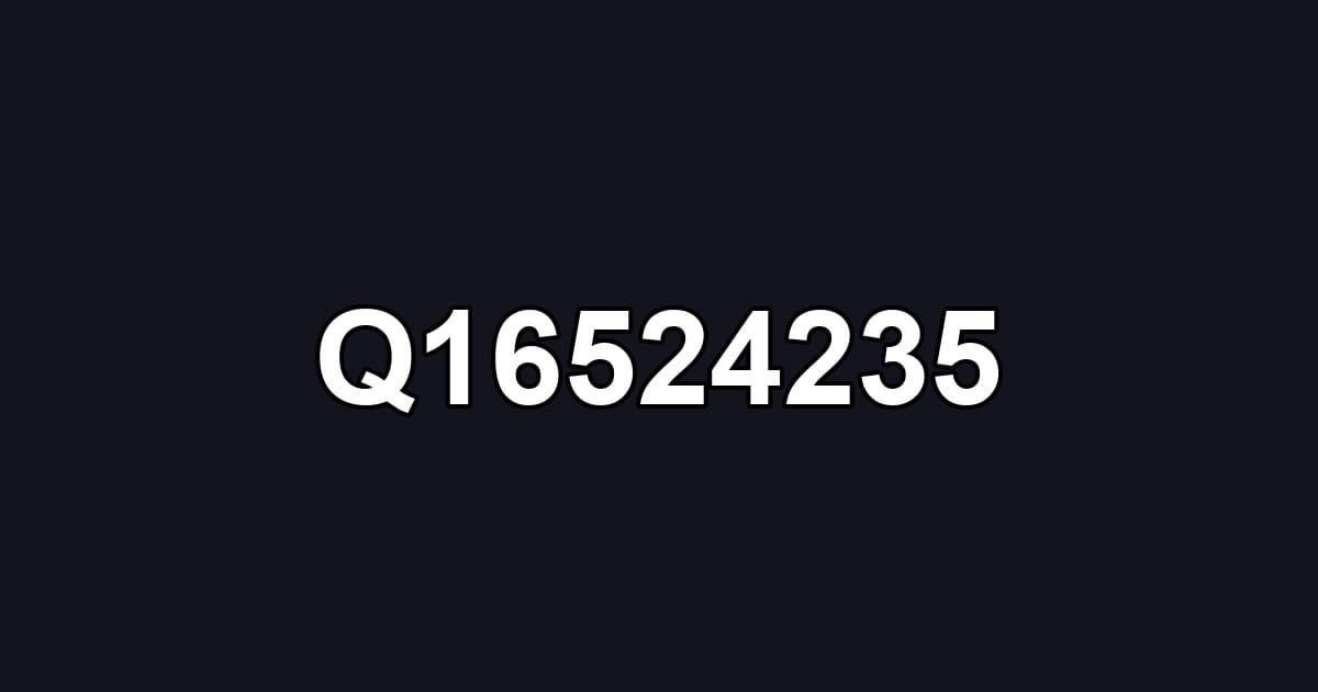 Q16524235