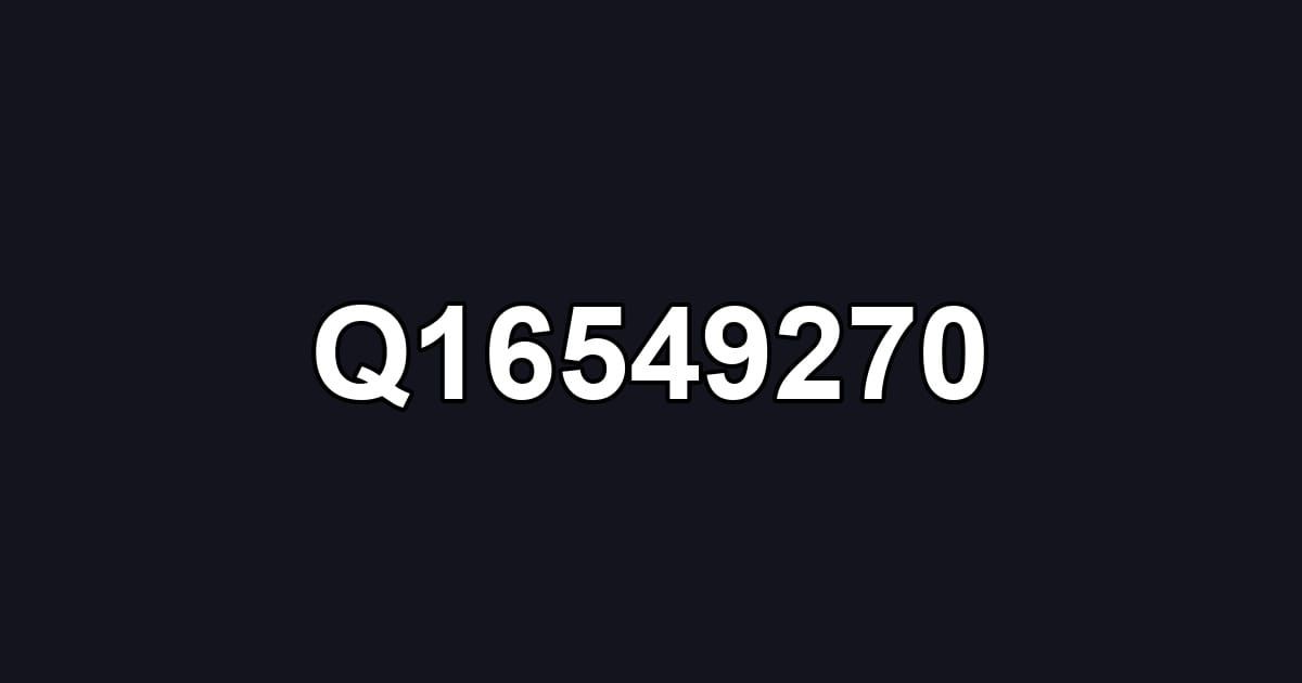 Q16549270