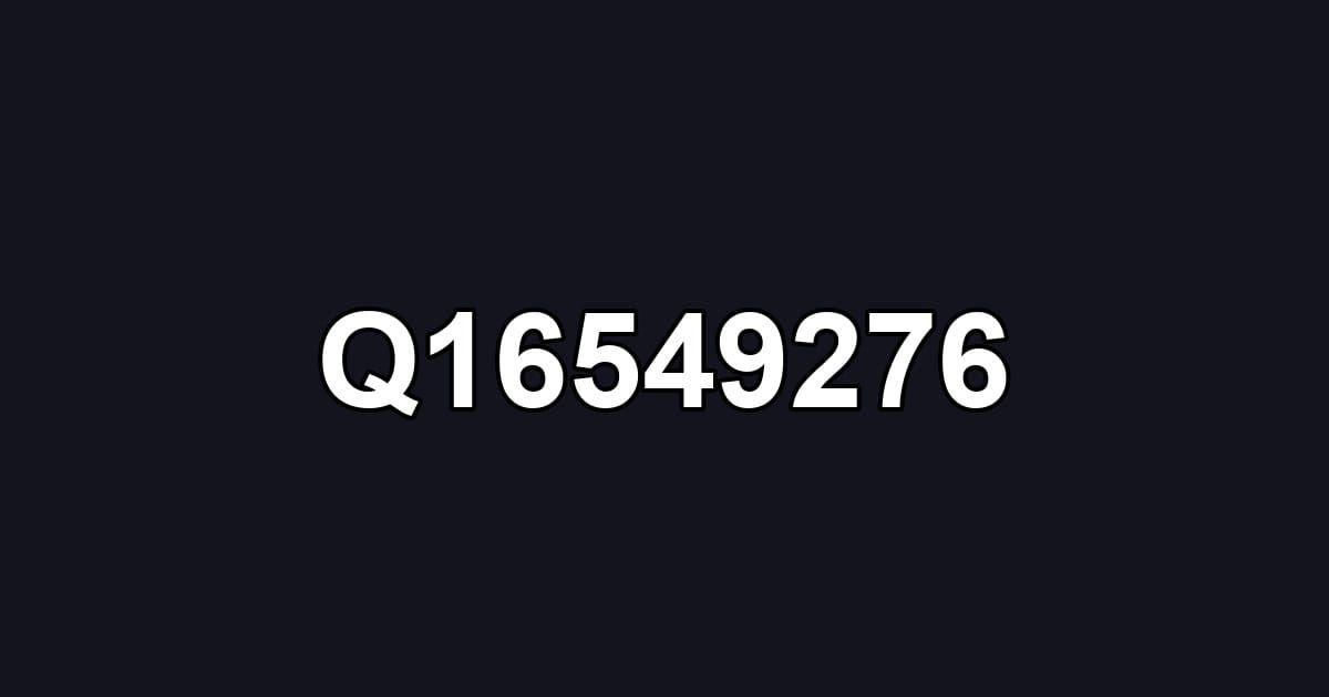 Q16549276