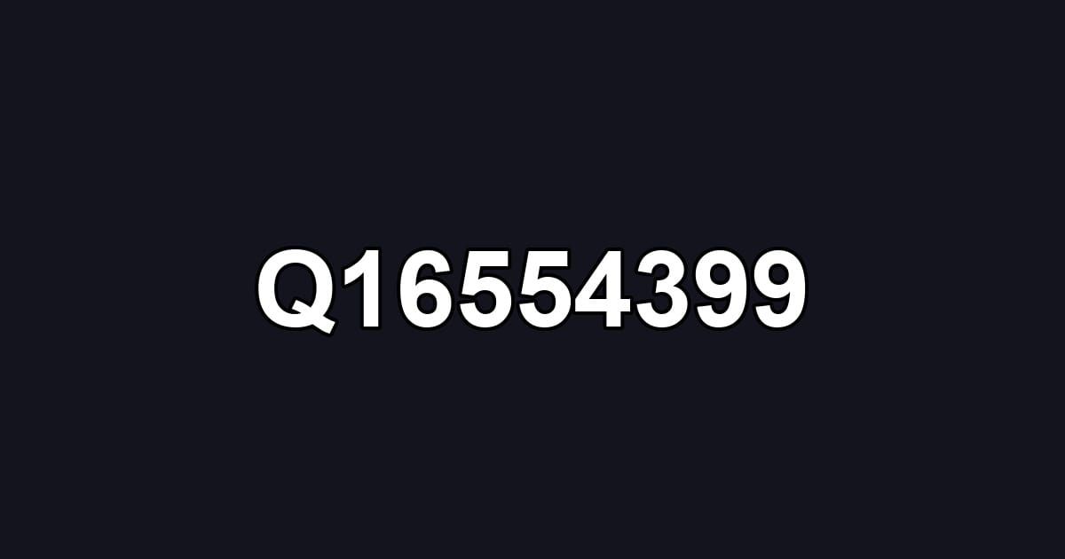 Q16554399