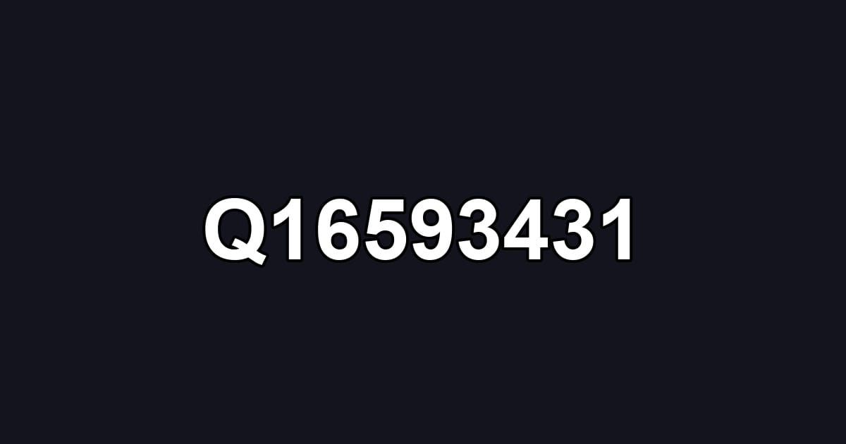 Q16593431