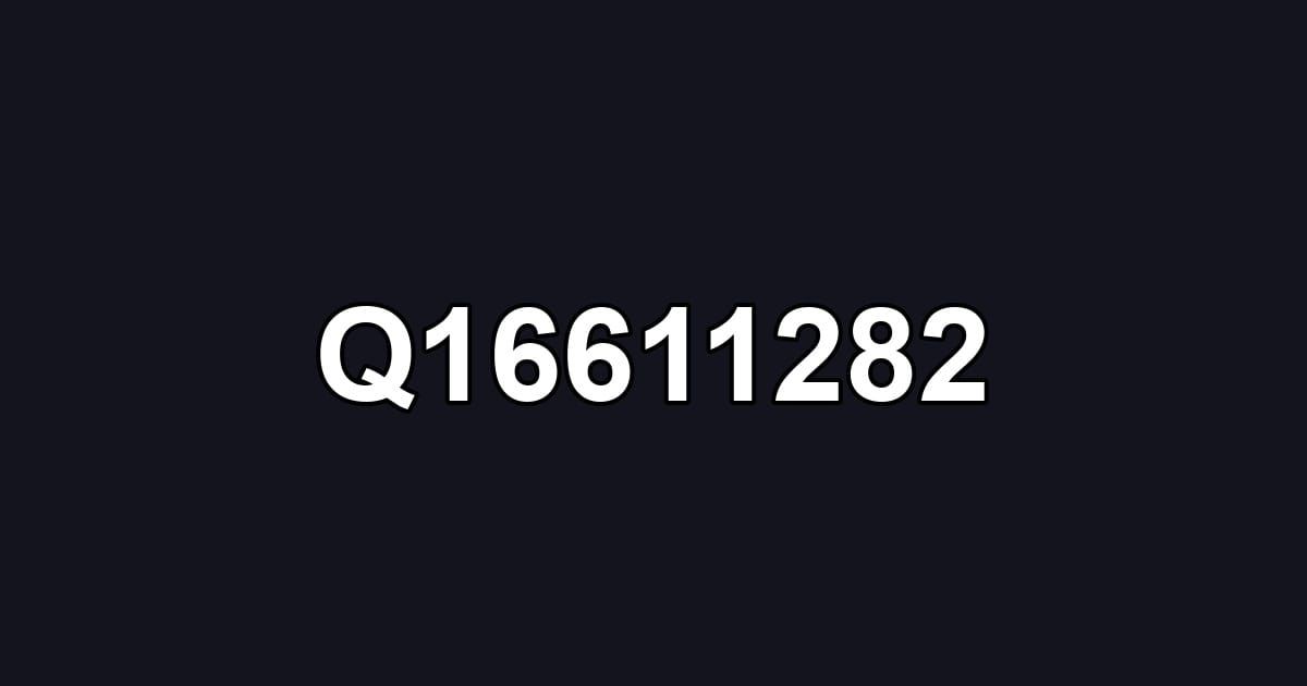 Q16611282