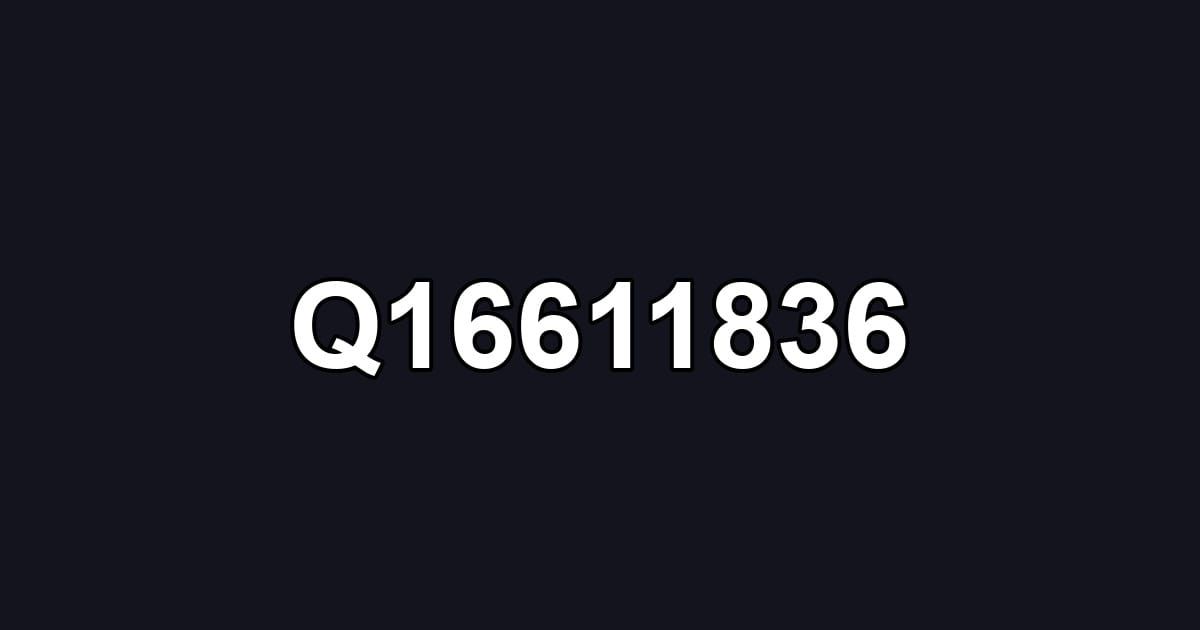 Q16611836