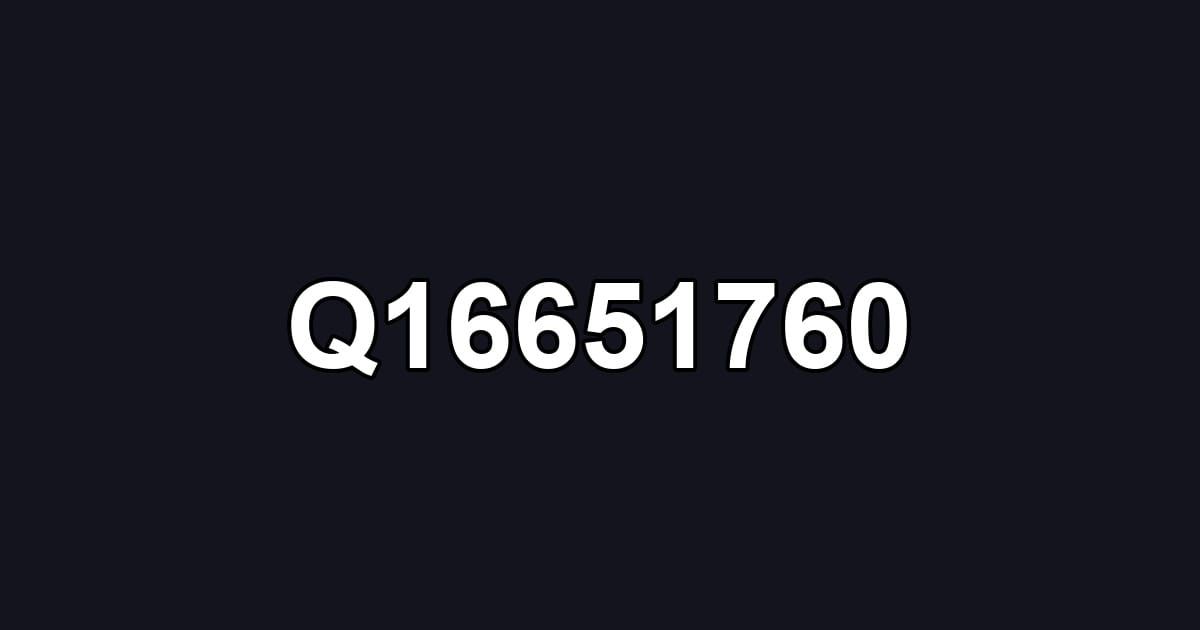 Q16651760