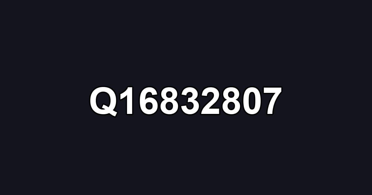 Q16832807