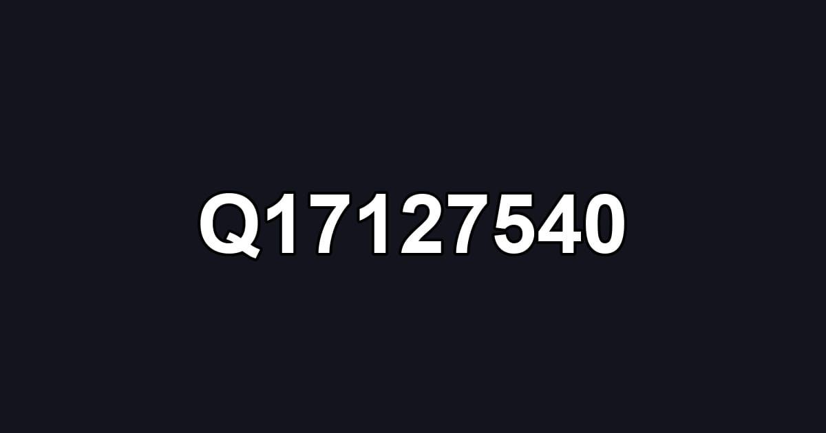 Q17127540