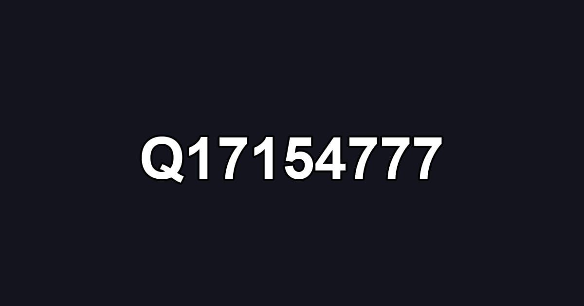 Q17154777