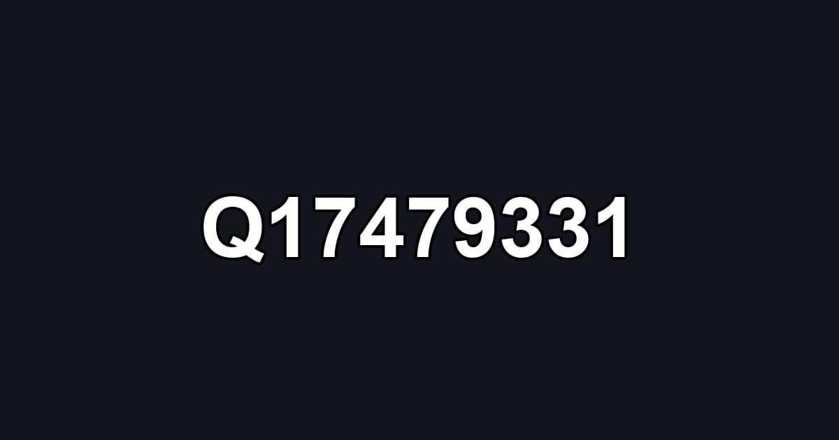 Q17479331