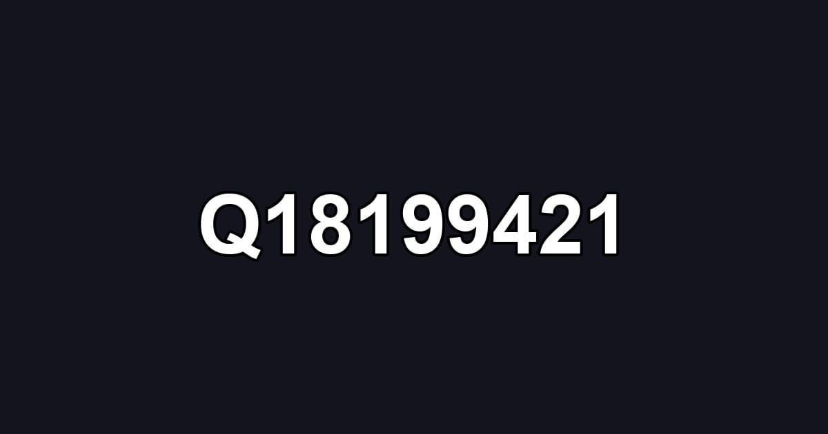 Q18199421