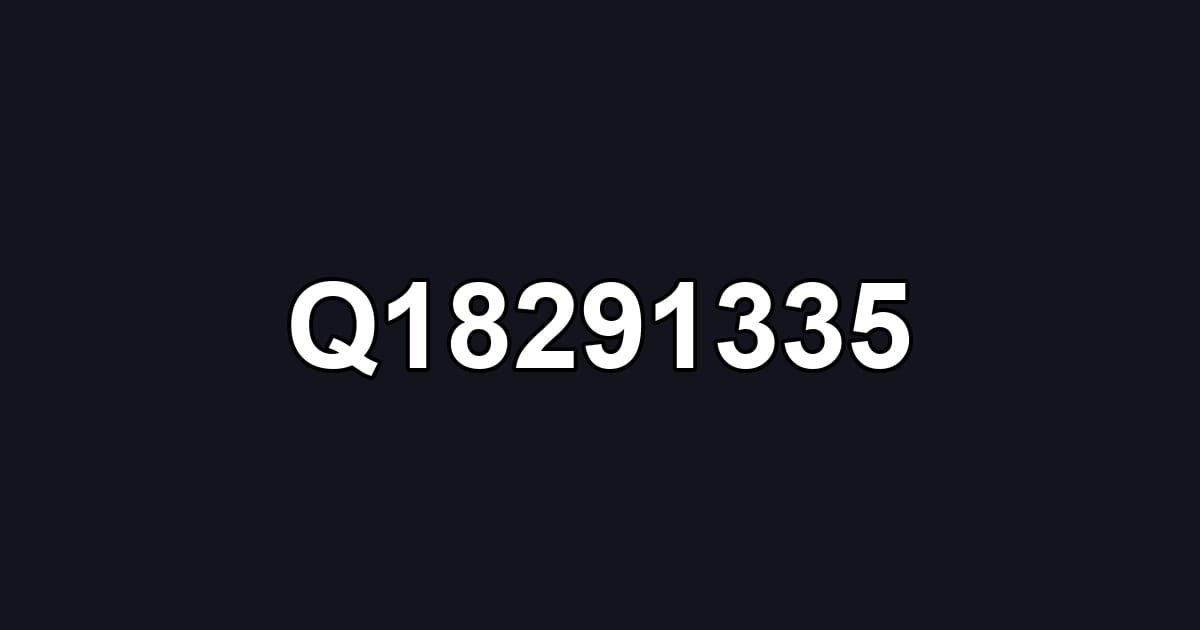 Q18291335