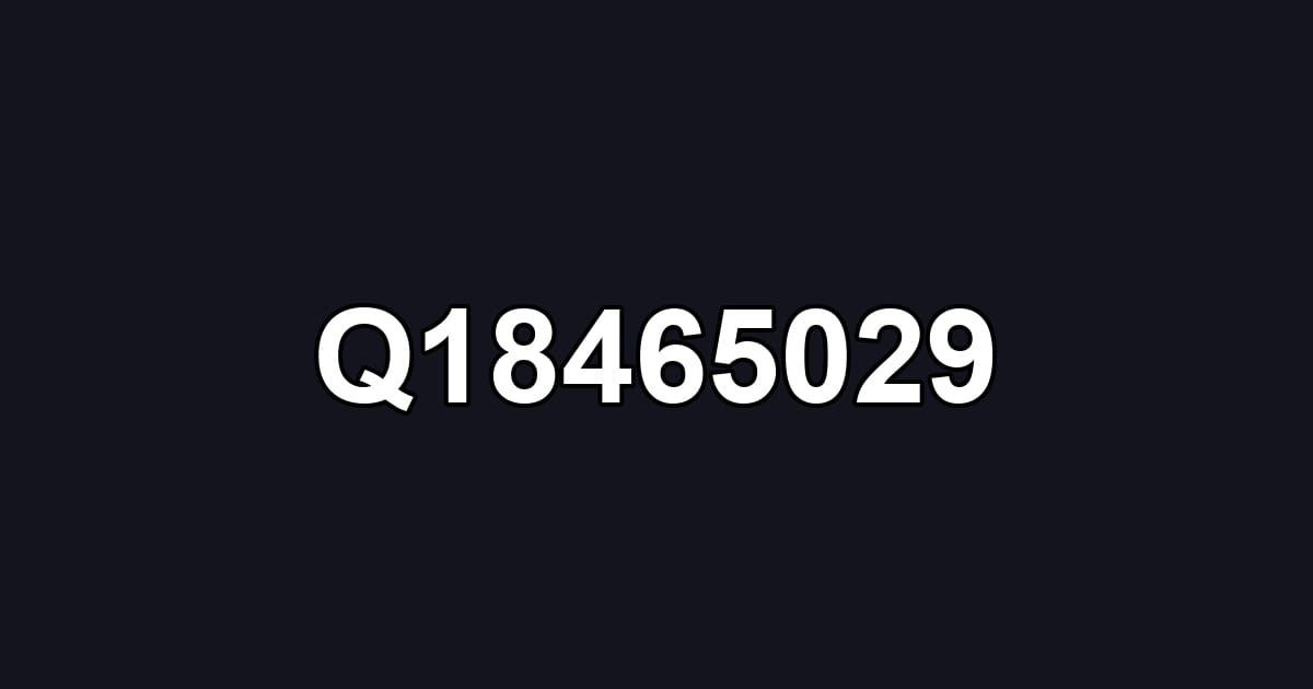 Q18465029