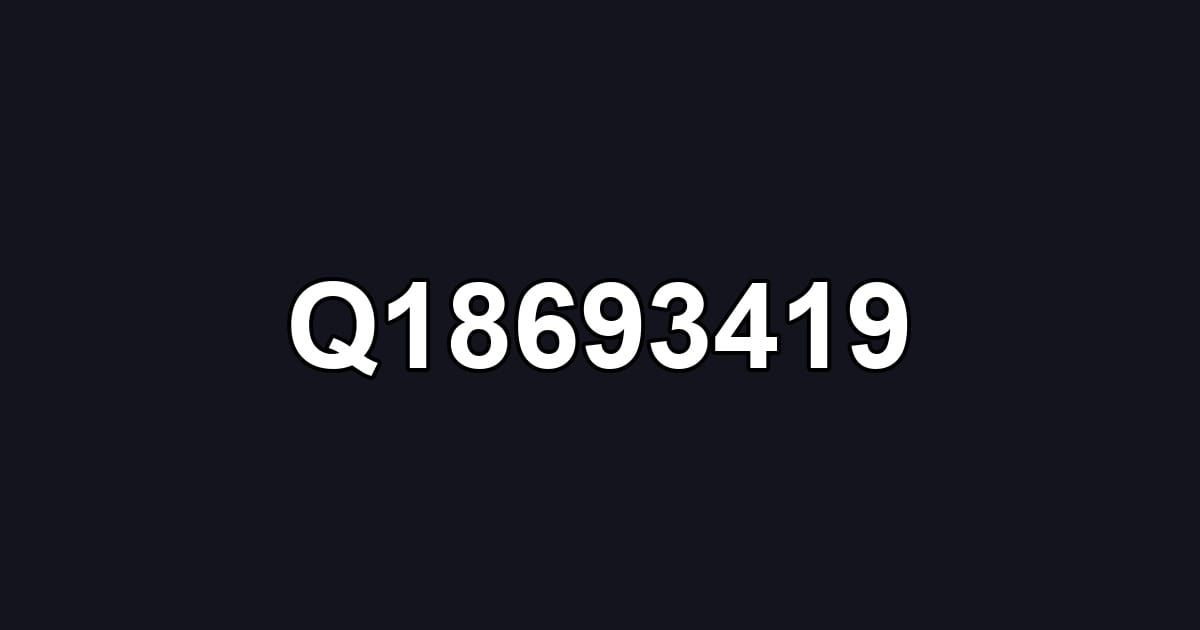 Q18693419