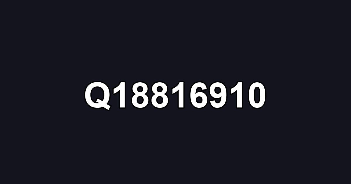 Q18816910