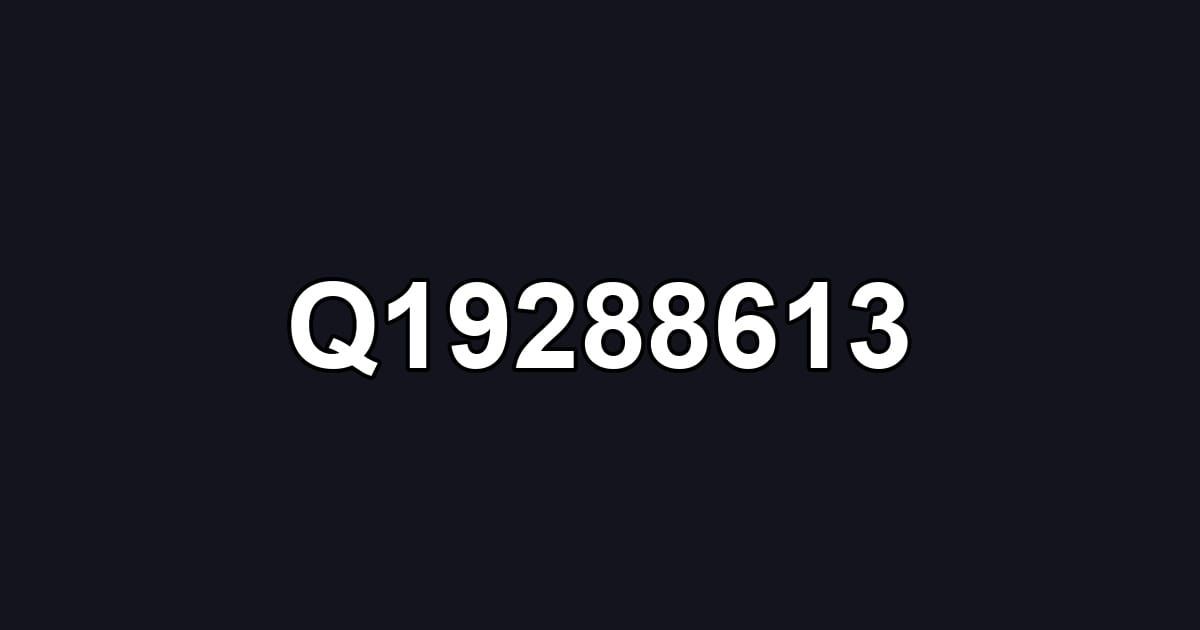 Q19288613