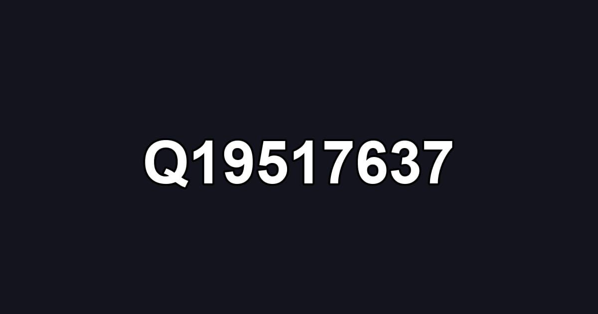 Q19517637