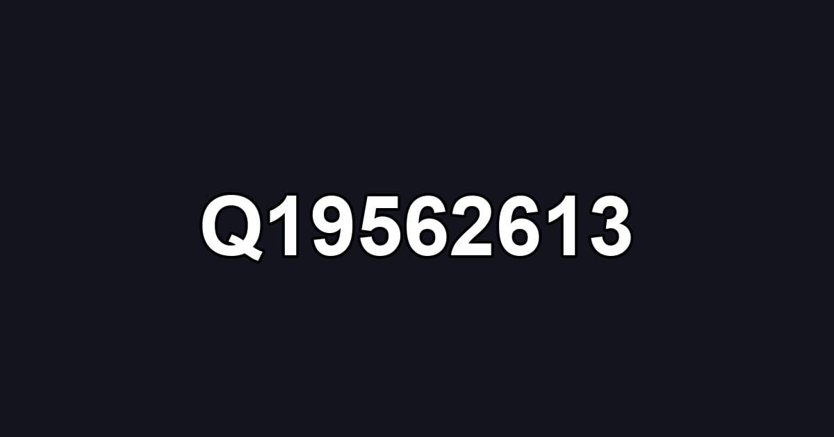 Q19562613