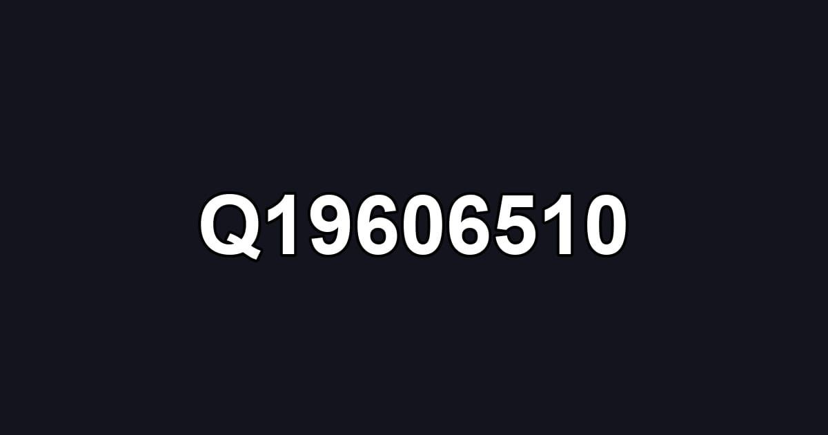 Q19606510