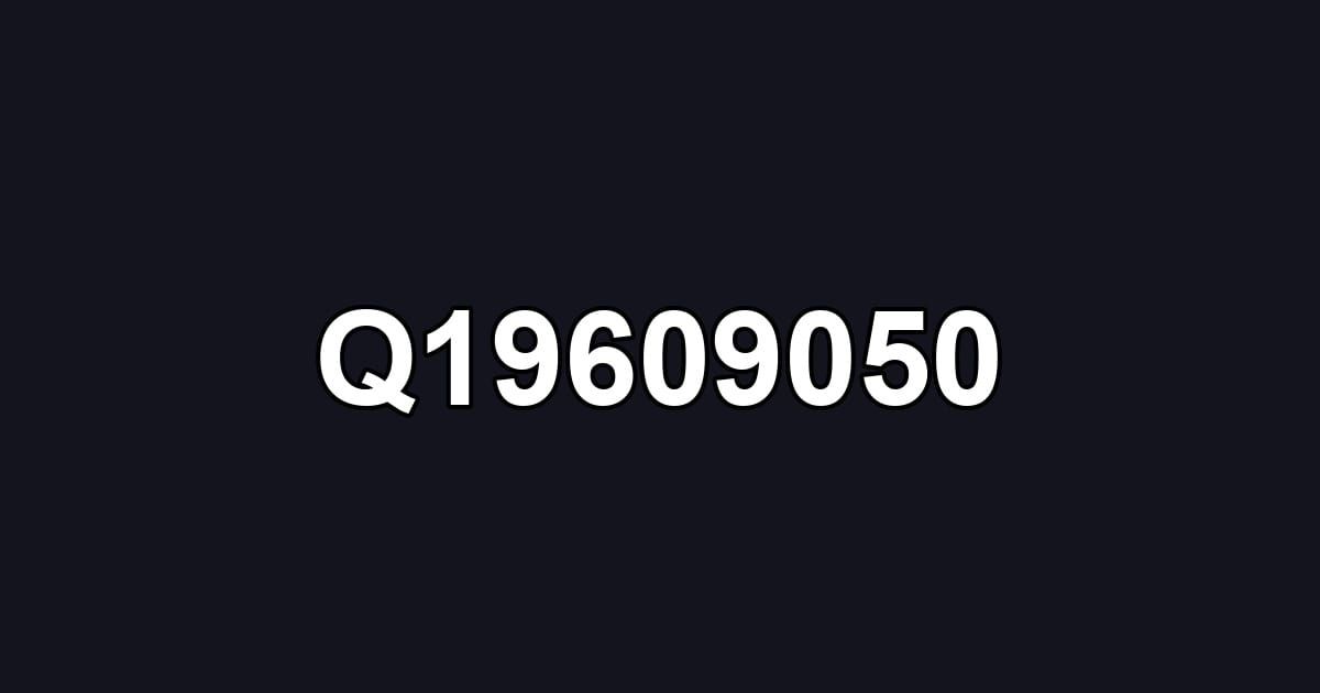 Q19609050